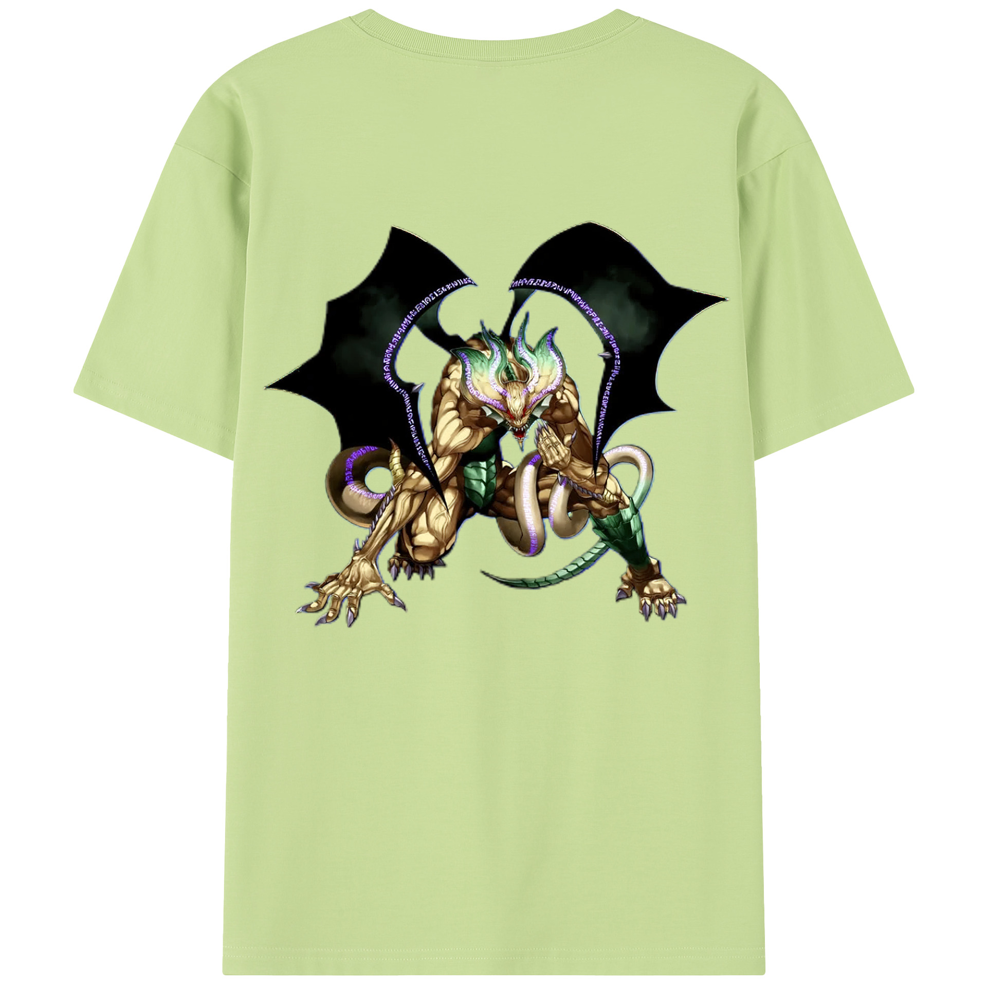 （画像用） 遊☆戯☆王 Yu-Gi-Oh! 綿100％半袖Tシャツ（背面プリント）